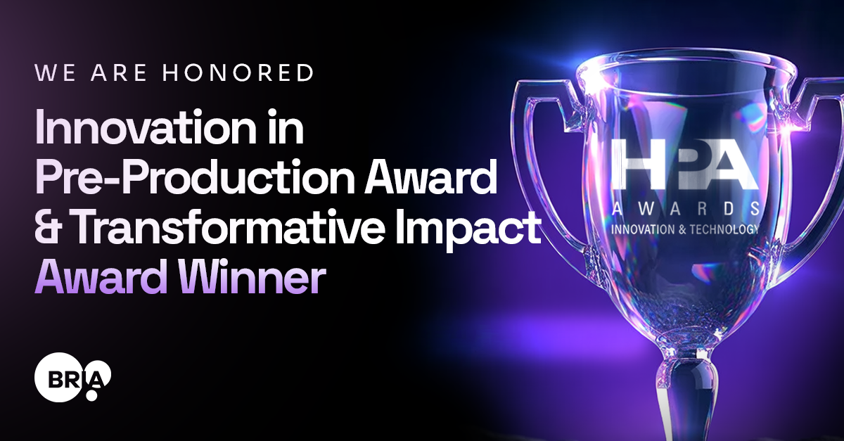 Bria AI Receives Two HPA Awards Recognizing Ethical Innovation and Transformative Impact on the Entertainment Industry