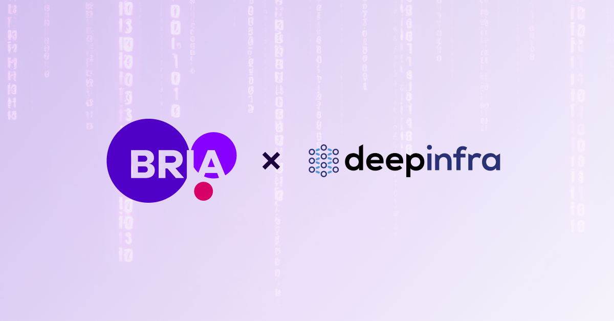 Bria is Live on DeepInfra! 🎉