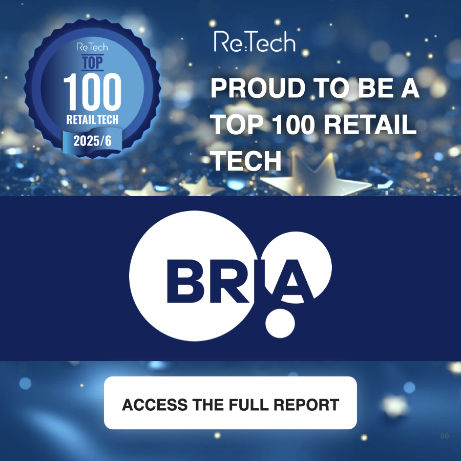 Bria Named One of the Top 100 Israeli Retail Tech Companies for 2025/26!