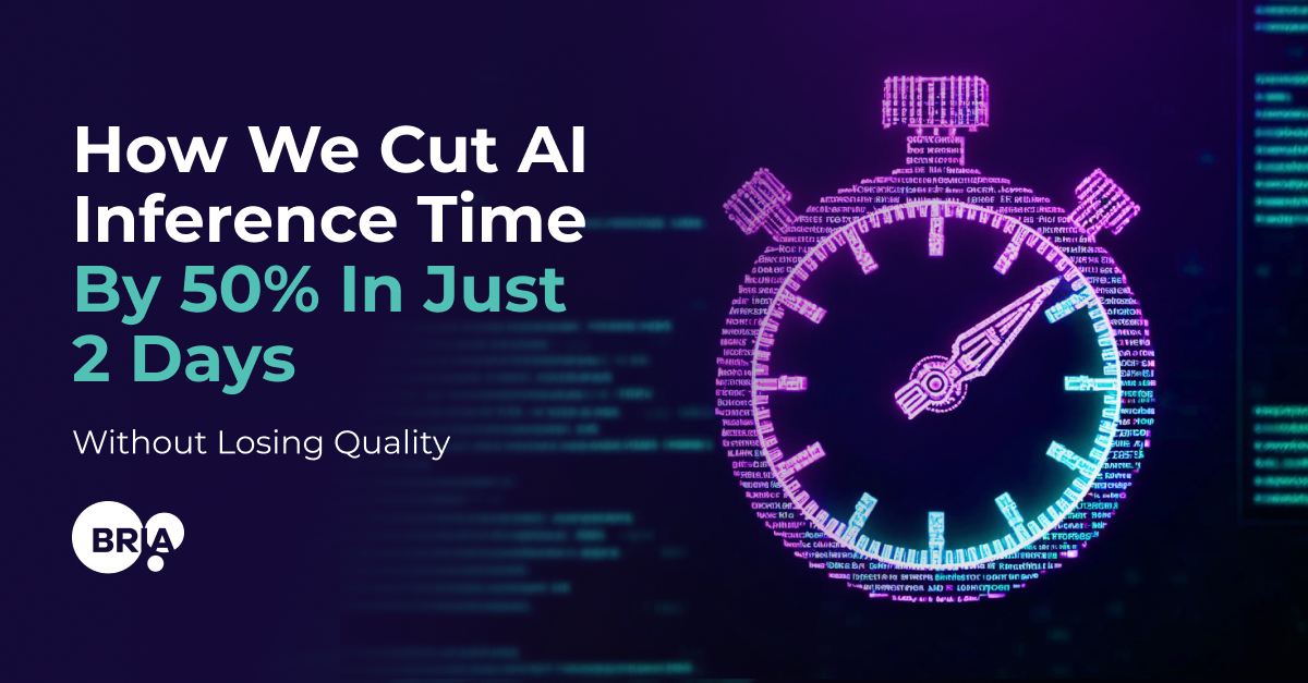 How We Cut AI Inference Time by 50% in Just 2 Days - Without Losing Quality