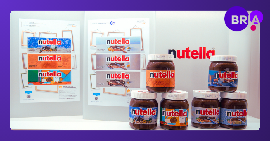 Eurostampa Envelope Project: Reimagine Nutella®’s Iconic Label Using Bria and HP